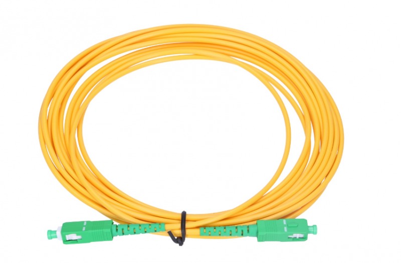 Patch Cord FO Sc/Apc-Sc/Apc Sm 1Mts Simplex