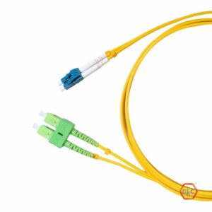 Patch Cord FO Sc/Apc - Lc/Pc Sm X 2Mts Duplex