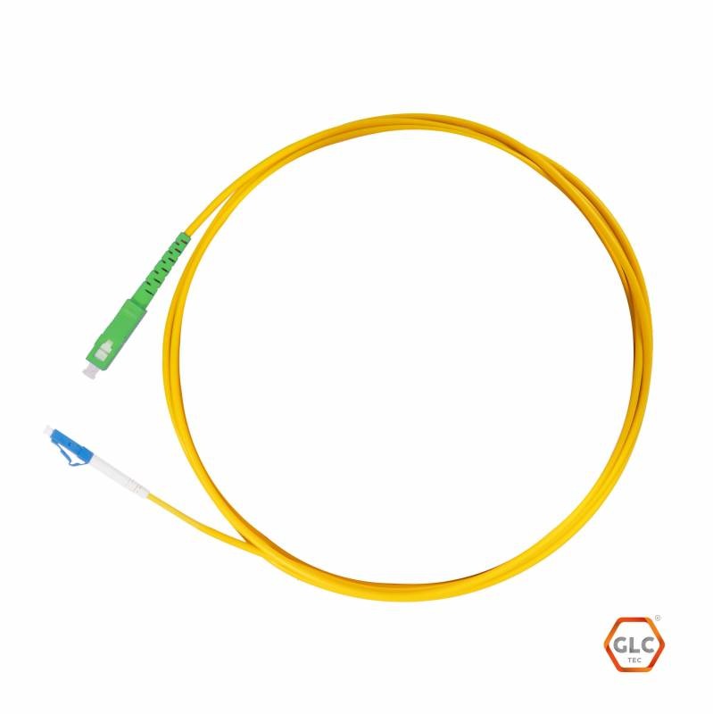 Patch Cord FO Sc/Apc - Lc/Pc Sm X 2Mts Simplex