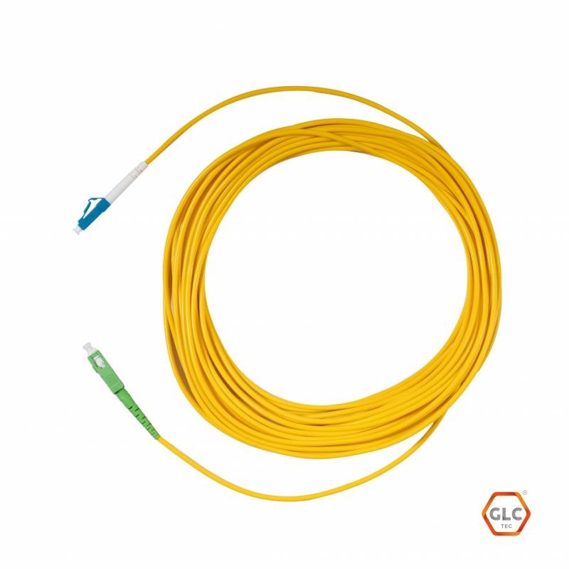 Patch Cord FO Sc/Apc - Lc/Pc Sm 10 Mts Simplex