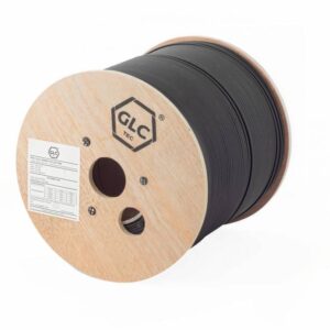 DROP CABLE FLAT 4 CORES SM FIG.8 C/PORTANTE DIELECTRICO G657A2 x1000 mts