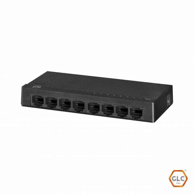 Switch 10/100M 8-Port Fast Ethernet P/Escritorio/Pared