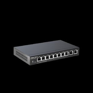 RG-EG310GH-P-E Router VPN PoE de Alto Rendimiento 10 Puertos, 4 WAN, 1.5Gbps, 350 Clients, 8 PoE Out, 64 VPN Tunnels