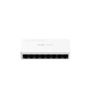 RG-ES08G-L Switch no PoE no administrado, con 8 puertos 10/100/1000 Mbps Visible desde Ruijie Cloud. L2