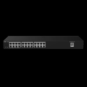 RG-ES224GC-V2 Switch Smart 24 Puertos Gigabit (V2) Cloud Managed. Rack-mountable. carcasa de metal.