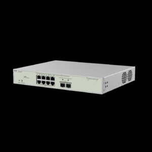 RG-NBS5300-8MG2XS-UP Switch L3 Administrable, 8× 1/2.5 GbE PoE++, 2× 1/10GE SFP+ , 1~8 Ports support PoE++, 370 W PoE Total