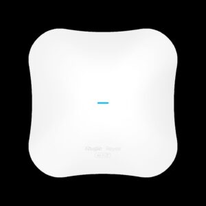 RG-RAP72PRO AP de techo Wi-Fi 7 Pro BE5040 Dual-Band 2.4ghz (2x2) 5ghz (3x3), 1x 2.5GbE + 1x puerto 1GbE, montaje en techo y pared. Conector para fuente DC