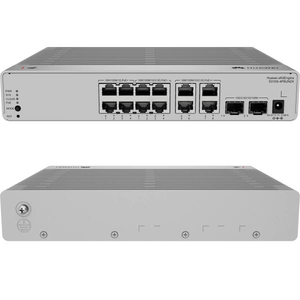 SWITCH HUAWEI EBG 48P GE 8PM 2,5GE 2-SFP 10GE POE+ (120W)