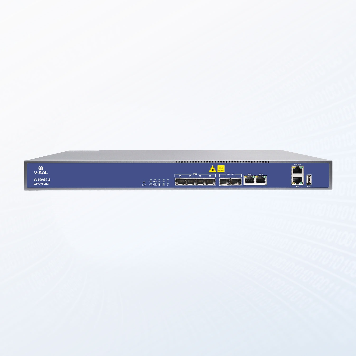 OLT 4 GPON C++++ port 4 SFP GPON Dual AC Power