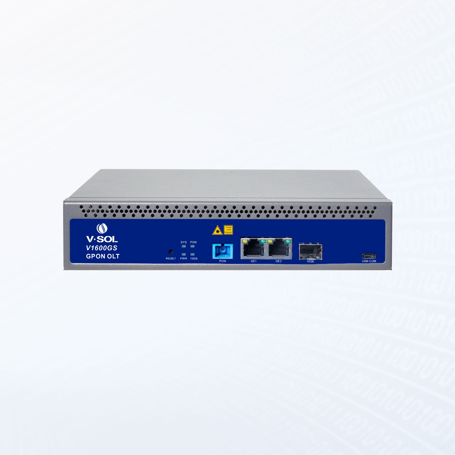 OLT 1 GPON 2 RJ45 + 1 SFP/SFP+ Alimentación de 12 V y 220 CA