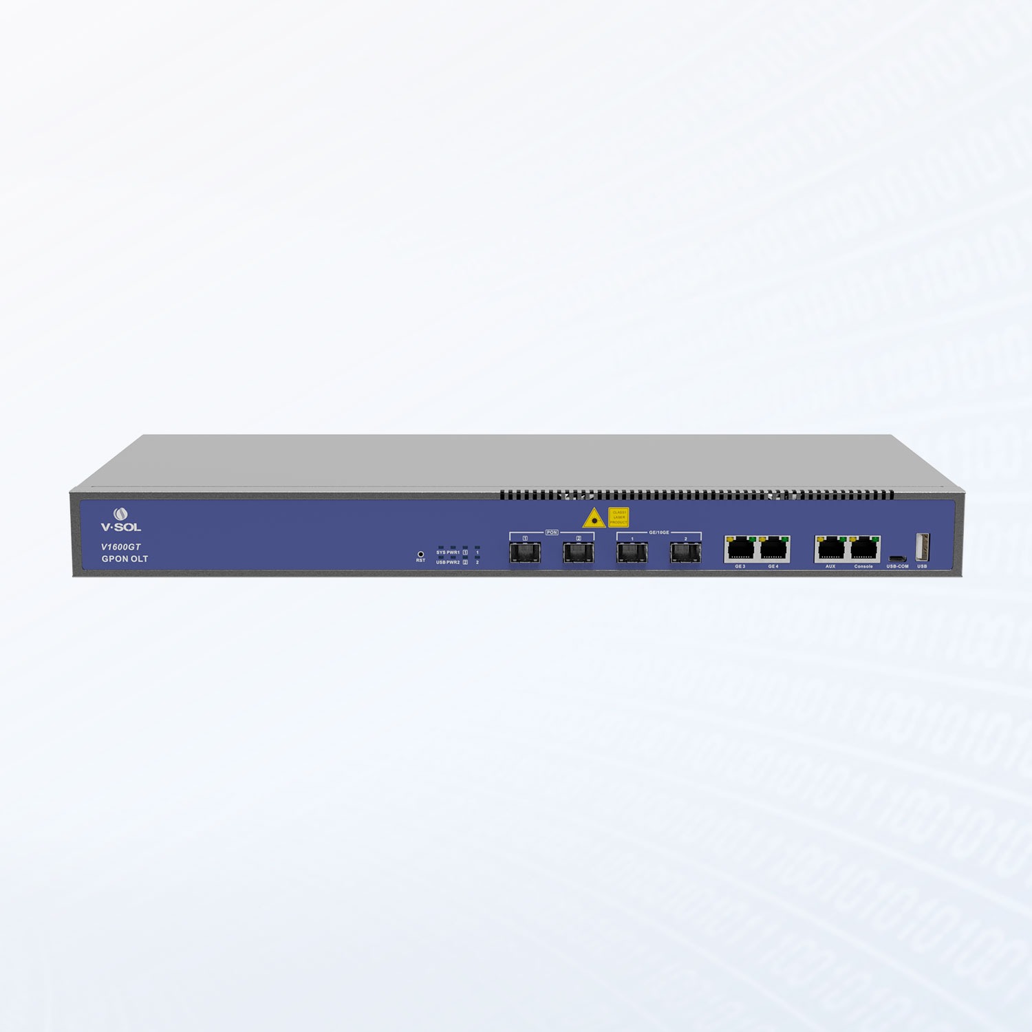 OLT 2 GPON C++++ 2 SFP+(10G) DUAL AC POWER