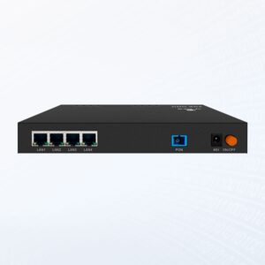 ONU XPON 4GE(POE+) ONU POE OUT - Sin cable interlock