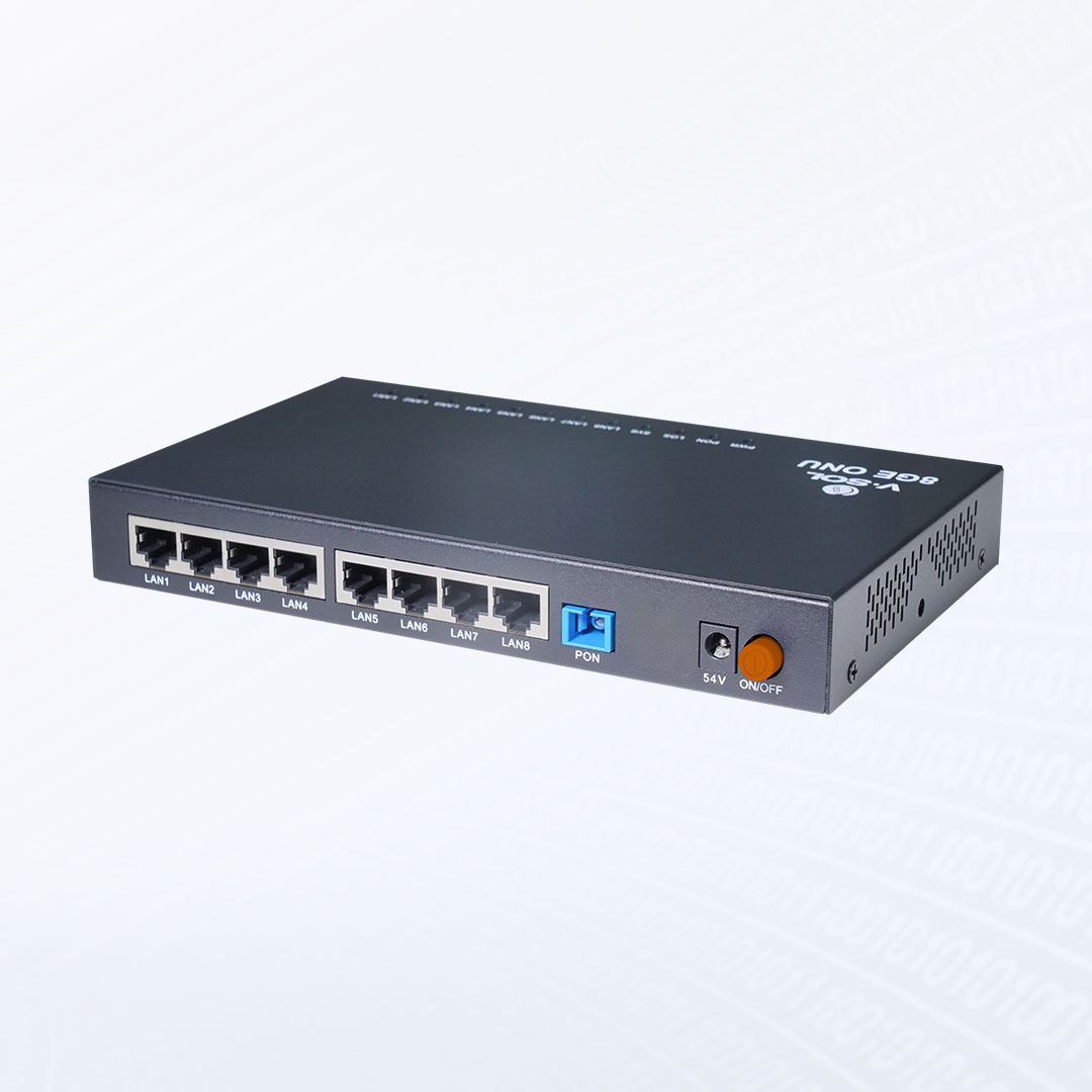 ONU XPON 8GE(POE+) ONU POE OUT - Sin cable interlock