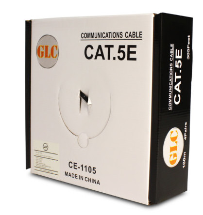CABLE UTP CAT 5E EXTERIOR X 100MTS (DOBLE VAINA)