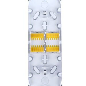 CASETE PARA 24 EMPALMES DE FIBRA OPTICA PARA BOTELLA DE 48 FIBRAS