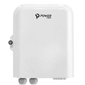NAP CAJA EXTERIOR FTTH 2X8 CON SPLITTER 1X8 CONECTOR SC/APC + 8 ADAPTADORES