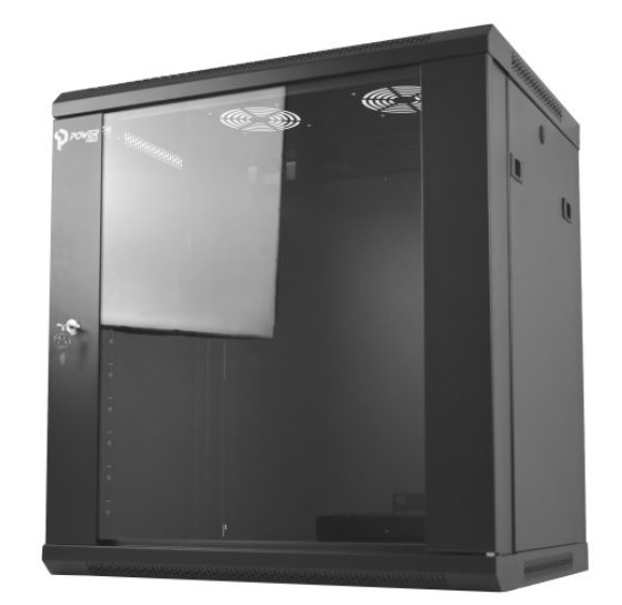 RACK MURAL 19 PULGADAS 450 DE PROFUNDIDAD 12 UNIDADES