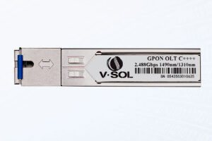 GPON OLT MODULO SFP VSOL CLASS C++++ SC/PC 2.488Gbps TX 1490nm RX 1310nm