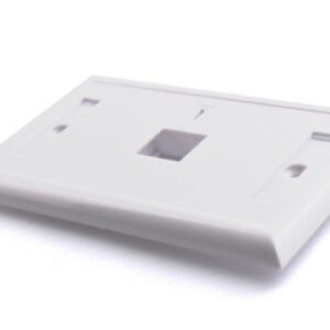 TAPA BASTIDOR 1 PUERTO RJ45 CAT5E-CAT6