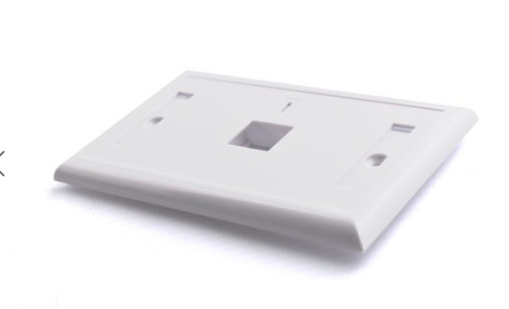 TAPA BASTIDOR 1 PUERTO RJ45 CAT5E-CAT6