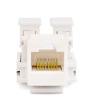 JACK RJ45 BLANCO CAT5e