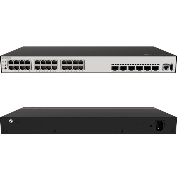SWITCH HUAWEI EBG 24P GE 4P SFP+10GE L3 POE+STK *AV2*